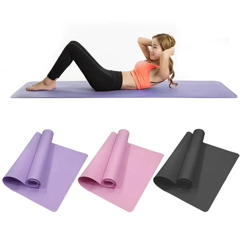 Tapete de Yoga 4mm – Antiderrapante para Exercícios