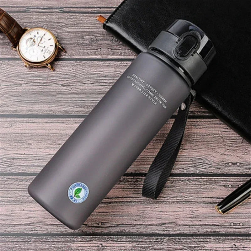 Garrafa de Água 400ml/560ml – BPA Free, à Prova de Vazamento, Ideal para Fitness e Aventura