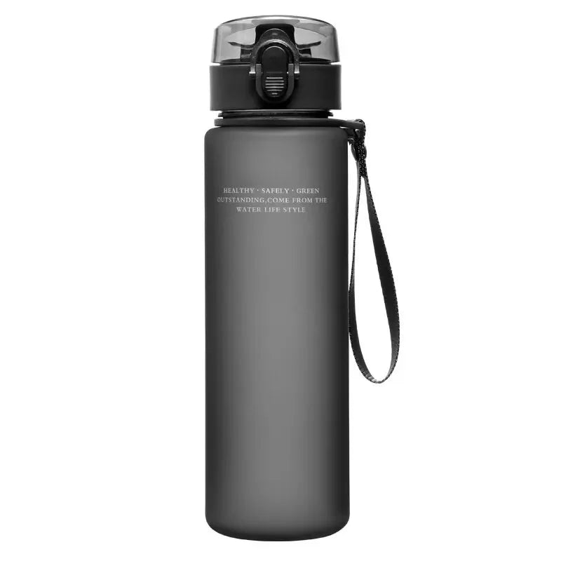 Garrafa de Água 400ml/560ml – BPA Free, à Prova de Vazamento, Ideal para Fitness e Aventura