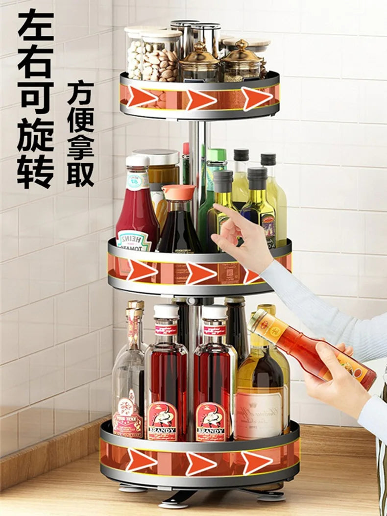 Organizador de Temperos 360° Giratório