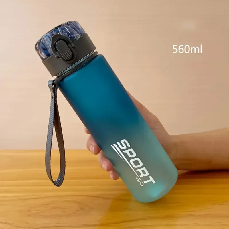 Garrafa de Água 400ml/560ml – BPA Free, à Prova de Vazamento, Ideal para Fitness e Aventura