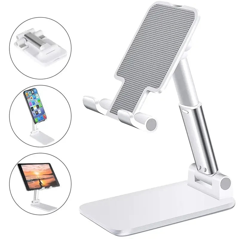 Suporte de Mesa Ajustável para Celular e Tablet