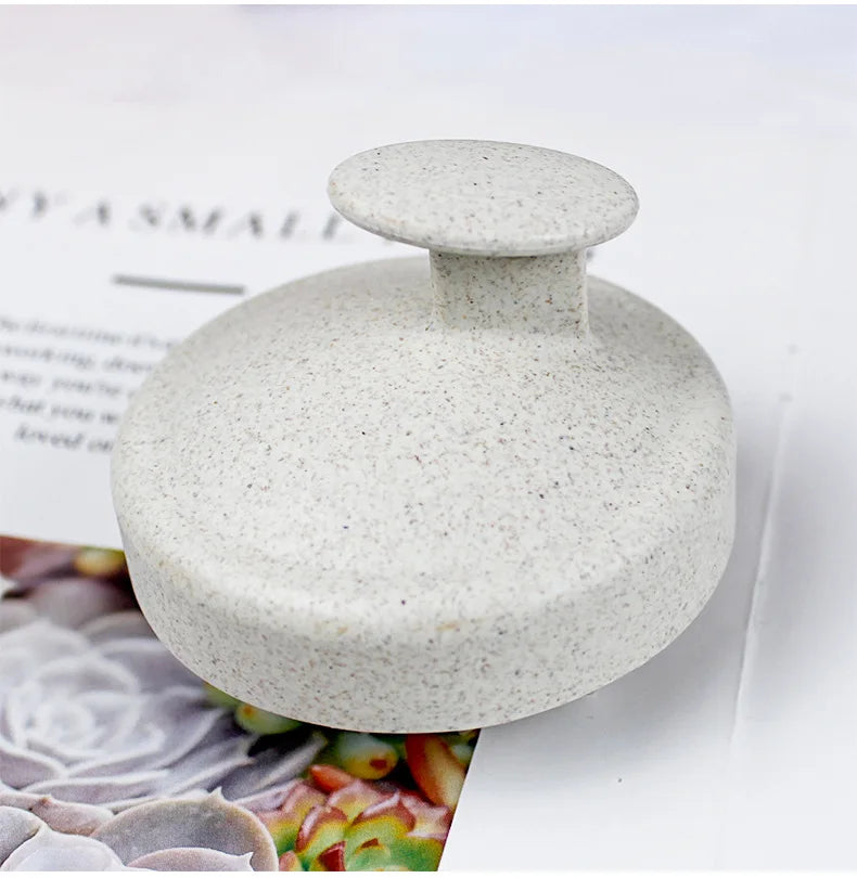 Escova de Massagem e Limpeza para Couro Cabeludo