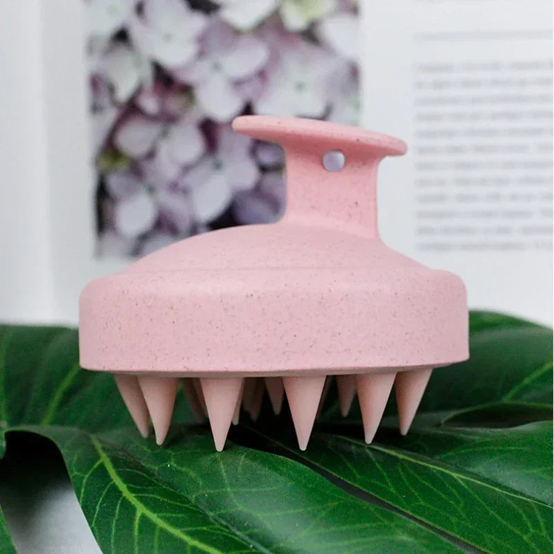 Escova de Massagem e Limpeza para Couro Cabeludo