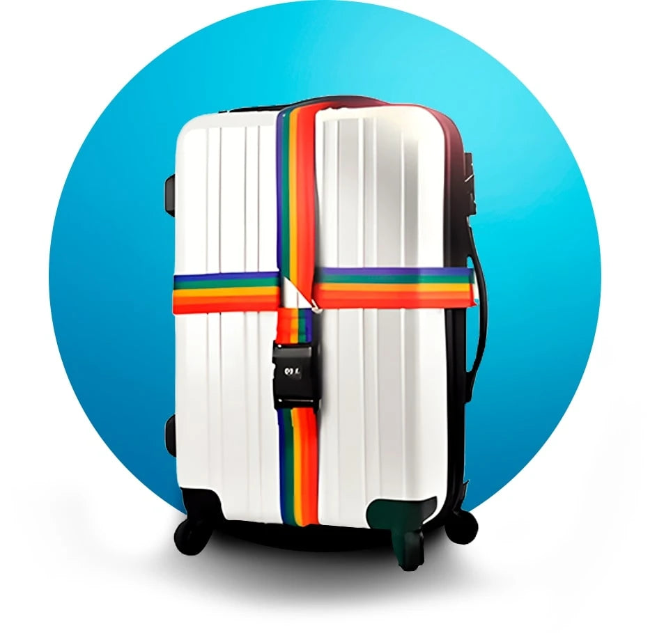 CINTO SEGREDO - Cinto com senha para mala ( ESTOQUE LIMITADO )