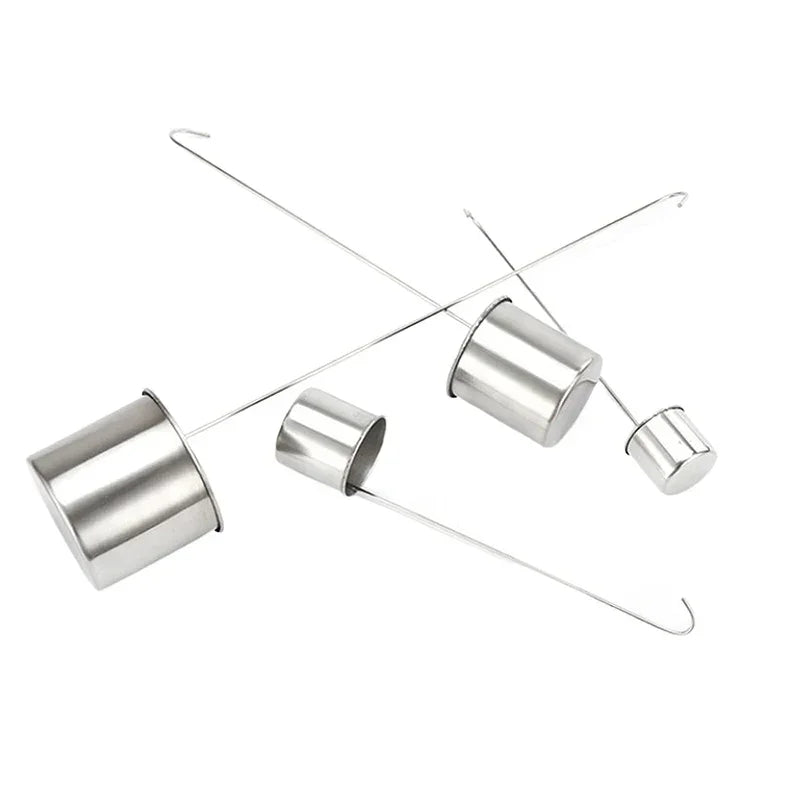 Copo Medidor de Aço Inoxidável 1PC  Ideal para Molhos, Óleos, Café e