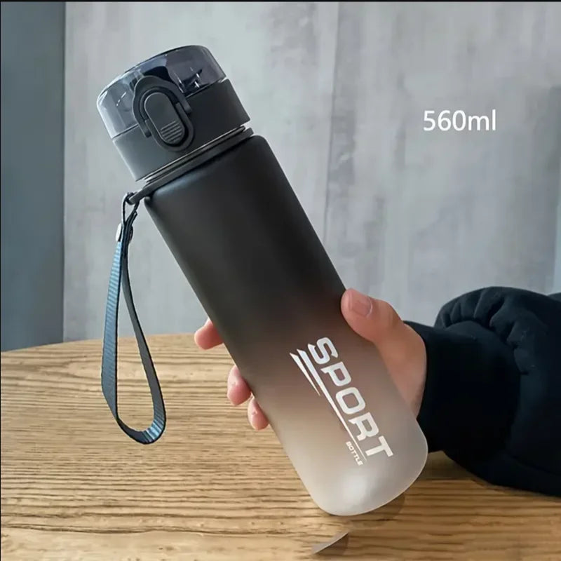 Garrafa de Água 400ml/560ml – BPA Free, à Prova de Vazamento, Ideal para Fitness e Aventura