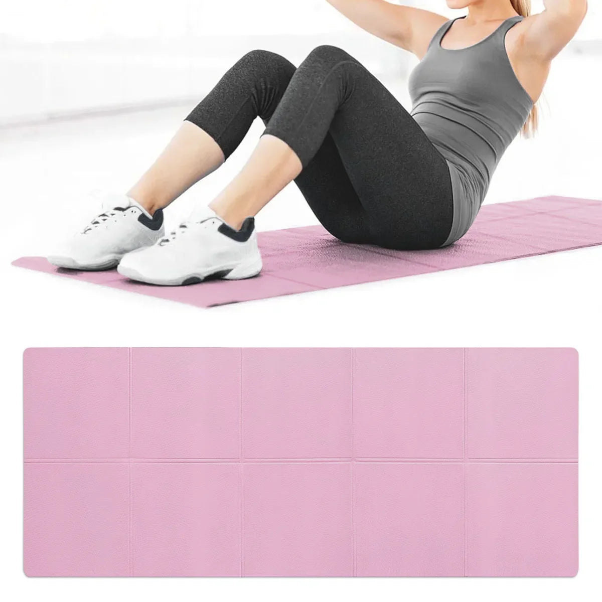 Tapete de Yoga  4mm – Antiderrapante para Exercícios