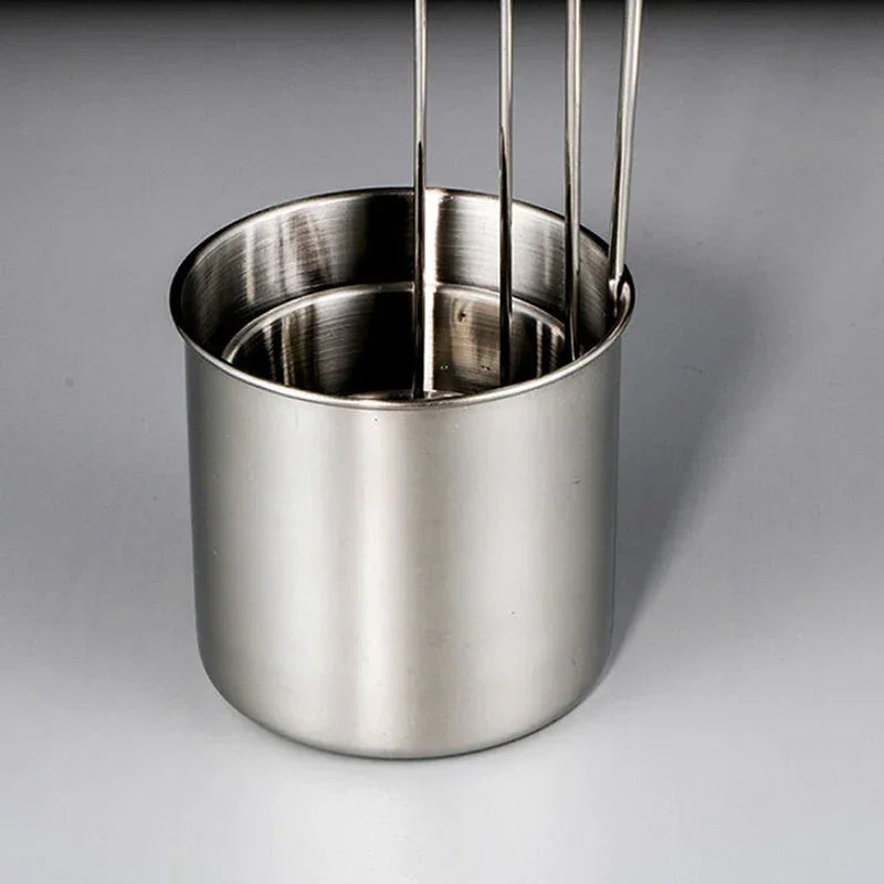 Copo Medidor de Aço Inoxidável 1PC  Ideal para Molhos, Óleos, Café e